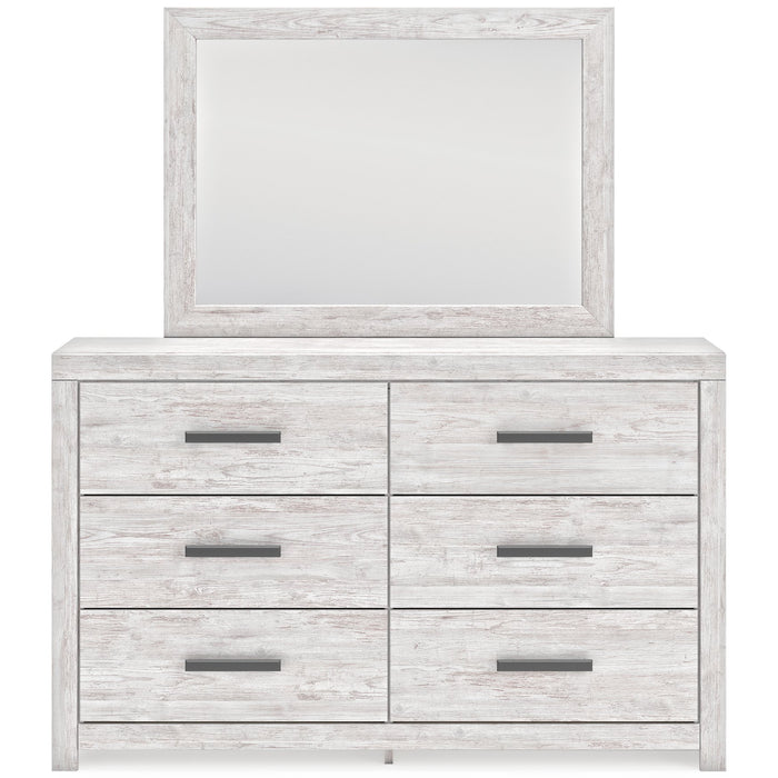 Cayboni Dresser and Mirror - Yankee Furniture Barn (Ossipee,NH)