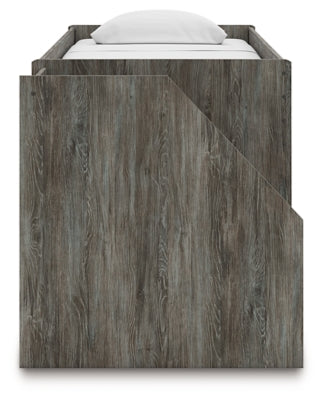 Frandern Loft Bed with Drawer Storage - Yankee Furniture Barn (Ossipee,NH)