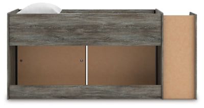 Frandern Loft Bed with Bookcase and Drawer Storage - Yankee Furniture Barn (Ossipee,NH)