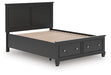 Lanolee Panel Storage Bed - Yankee Furniture Barn (Ossipee,NH)