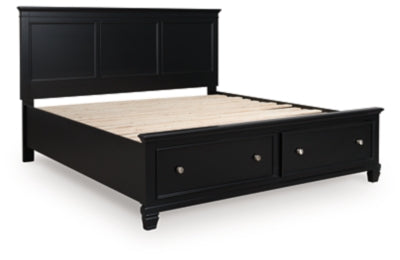 Lanolee Panel Storage Bed - Yankee Furniture Barn (Ossipee,NH)