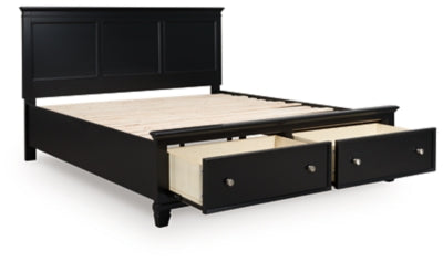 Lanolee Panel Storage Bed - Yankee Furniture Barn (Ossipee,NH)