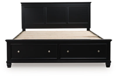 Lanolee Panel Storage Bed - Yankee Furniture Barn (Ossipee,NH)