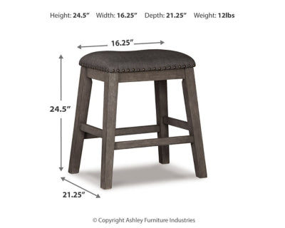 Caitbrook Counter Height Upholstered Bar Stool - Yankee Furniture Barn (Ossipee,NH)
