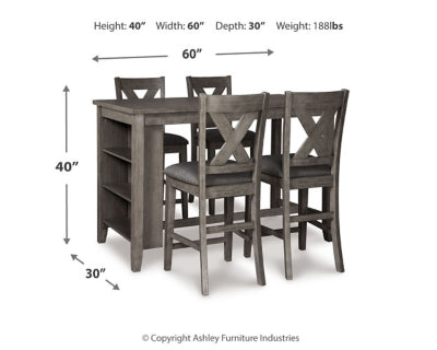 Caitbrook Counter Height Dining Package - Yankee Furniture Barn (Ossipee,NH)