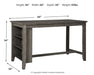 Caitbrook Counter Height Dining Package - Yankee Furniture Barn (Ossipee,NH)
