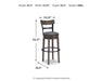 Caitbrook Bar Height Bar Stool - Yankee Furniture Barn (Ossipee,NH)