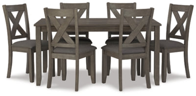 Caitbrook Dining Table and Chairs (Set of 7) - Yankee Furniture Barn (Ossipee,NH)