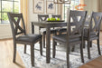 Caitbrook Dining Table and Chairs (Set of 7) - Yankee Furniture Barn (Ossipee,NH)