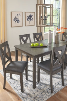 Caitbrook Dining Table and Chairs (Set of 7) - Yankee Furniture Barn (Ossipee,NH)