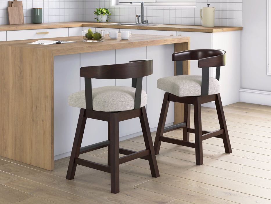 Haddigan Counter Height Barstool (Set of 2) - Yankee Furniture Barn (Ossipee,NH)