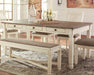 Bolanburg Dining Table - Yankee Furniture Barn (Ossipee,NH)