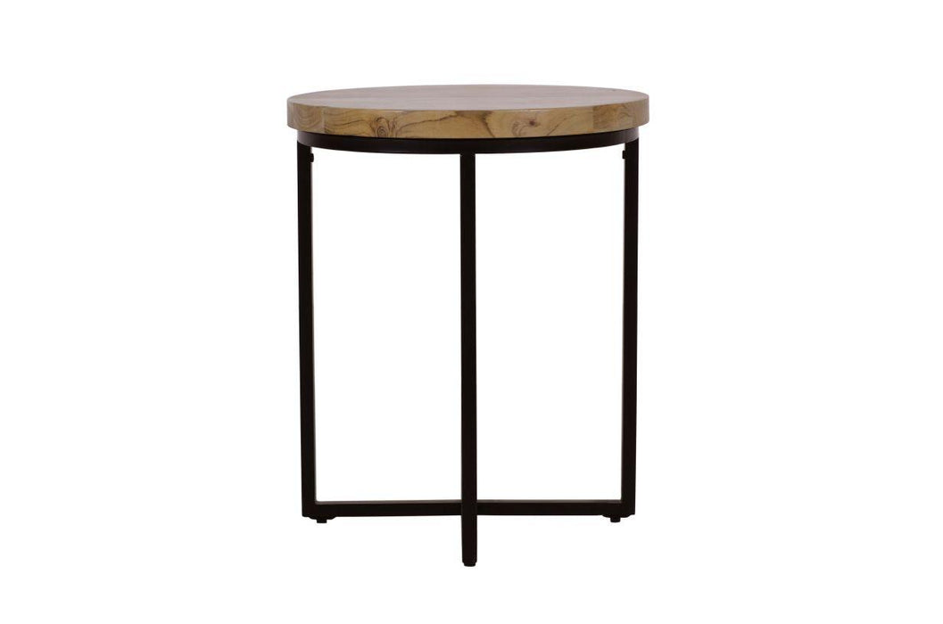 Ames Round End Table