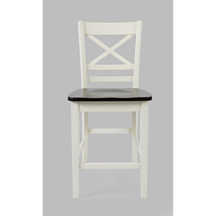 Asbury Park X Back Stool
