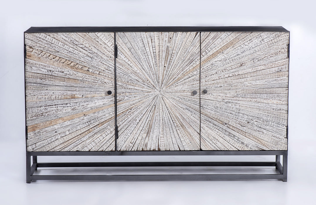 Astral Plains 3 Door Accent Cabinet