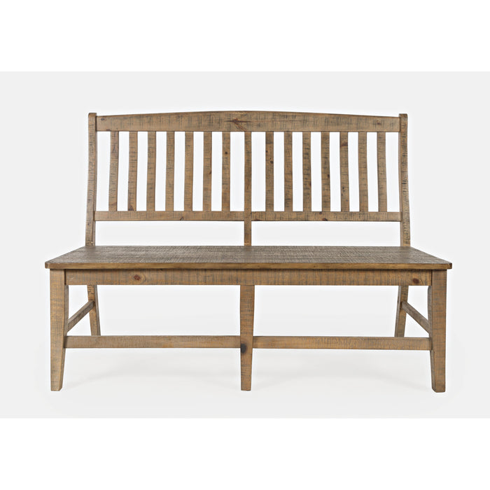 Carlyle Crossing Slatback Dining Bench