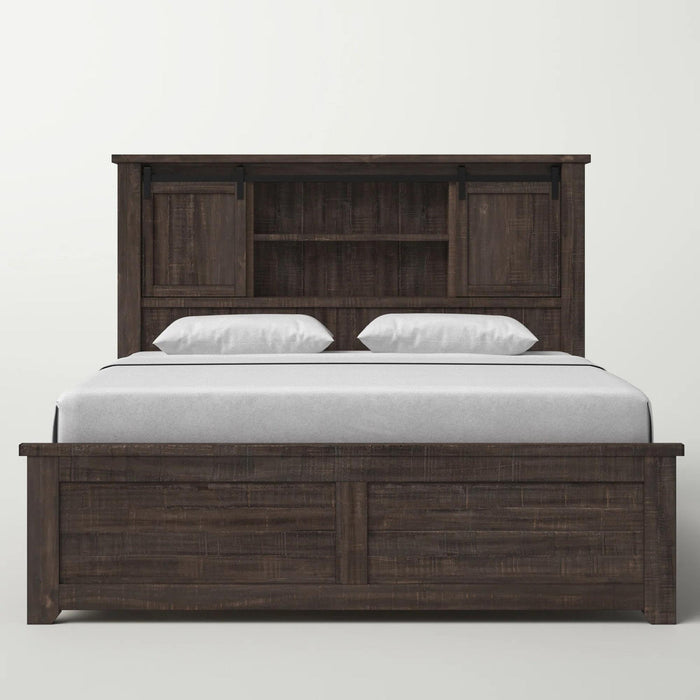 Madison County Queen Barn Door Bed