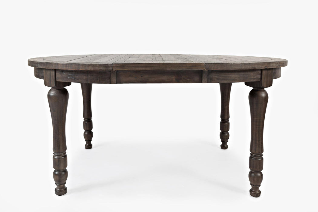 Madison County Round to Oval Dining Table