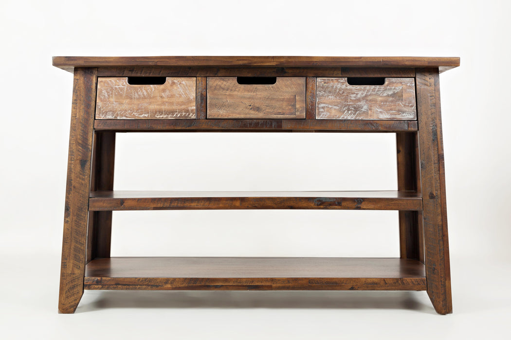 Painted Canyon Sofa Table