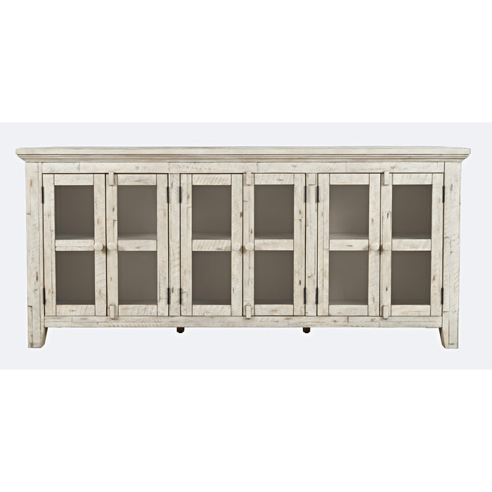 Rustic Shores 6 Door Low Cabinet