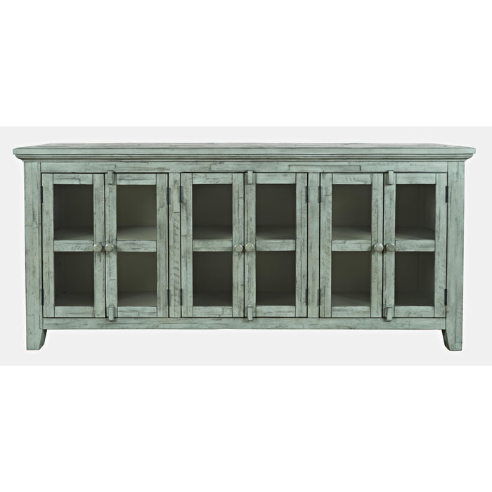 Rustic Shores 6 Door Low Cabinet