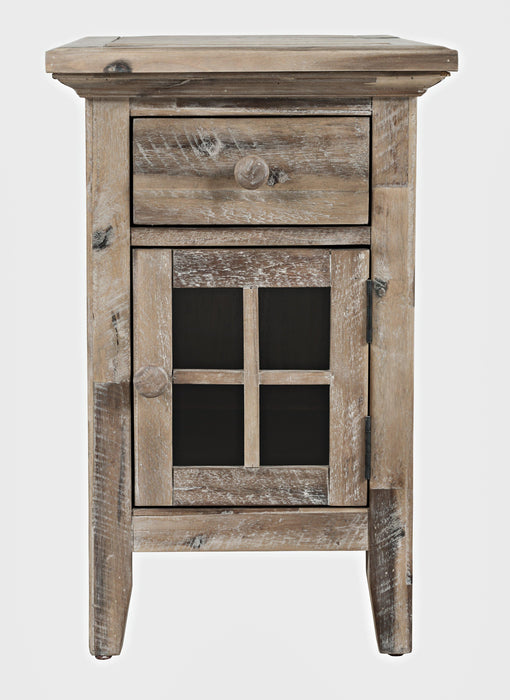 Rustic Shores Power Chairside Table