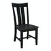 Cosmopolitan Ava Chair, Built In Coal / Black image