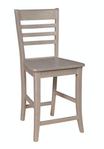 Cosmopolitan Roma Stool, Built In Taupe Gray image