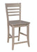 Cosmopolitan Roma Stool, Built In Taupe Gray image