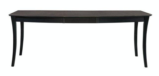 Cosmopolitan Salerno Butterfly Ext. Table In Coal / Black image