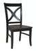 Cosmopolitan Salerno Chair, Built In Coal / Black image