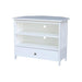 Destinations Mission Corner Tv Stand (Rta) In Pure White image