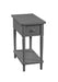 Destinations Narrow Side Table In Heather Gray image