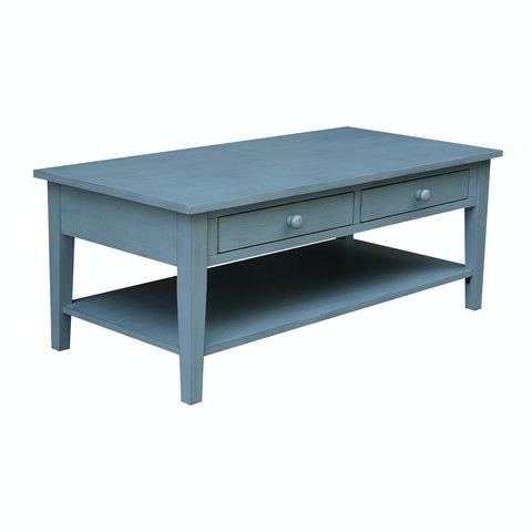 Destinations Spencer Sofa Table In Ocean Blue image