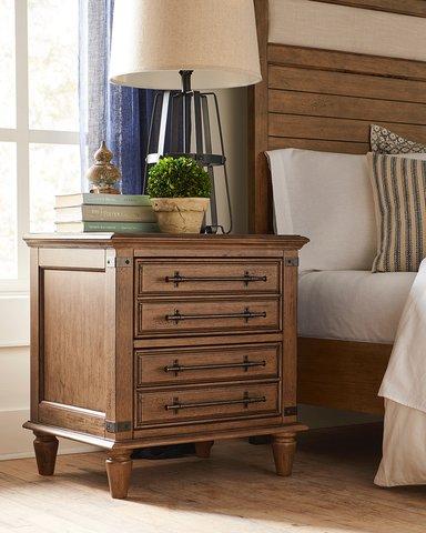 Farmhouse Nightstand In Bourbon image