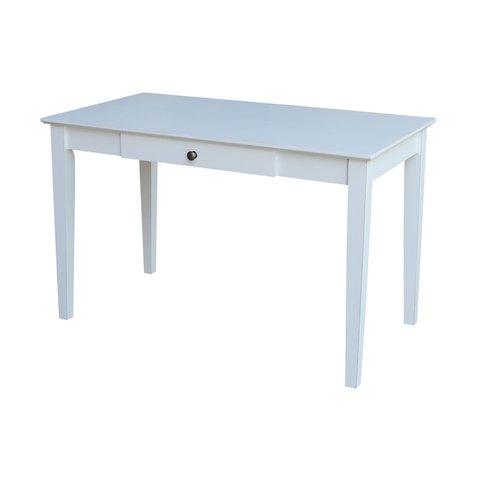 Home Accents 48" Writing Table In White image