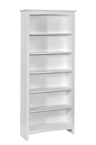 Home Accents Shaker Bookcase, 32"W X 12"D X 84"H In Pure White image