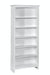 Home Accents Shaker Bookcase, 32"W X 12"D X 84"H In Pure White image