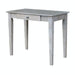 Home Accents Student Desk In Taupe Gray image