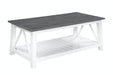 Home Accents Surrey Coffee Table In Gray & White image