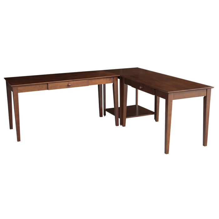 John Thomas Furniture Home Accents 60" Writing Table in Espresso