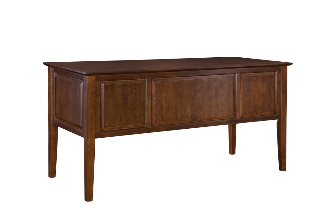 John Thomas Furniture Home Accents Executive Lancaster Shaker Desk in Espresso