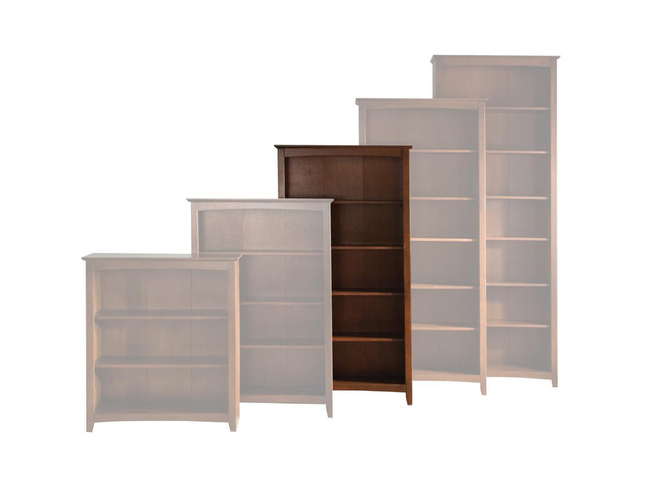 John Thomas Furniture Home Accents Shaker Bookcase in Espresso image