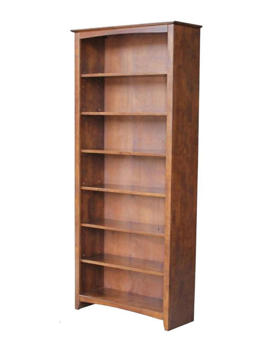 John Thomas Furniture Home Accents Shaker Bookcase in Espresso