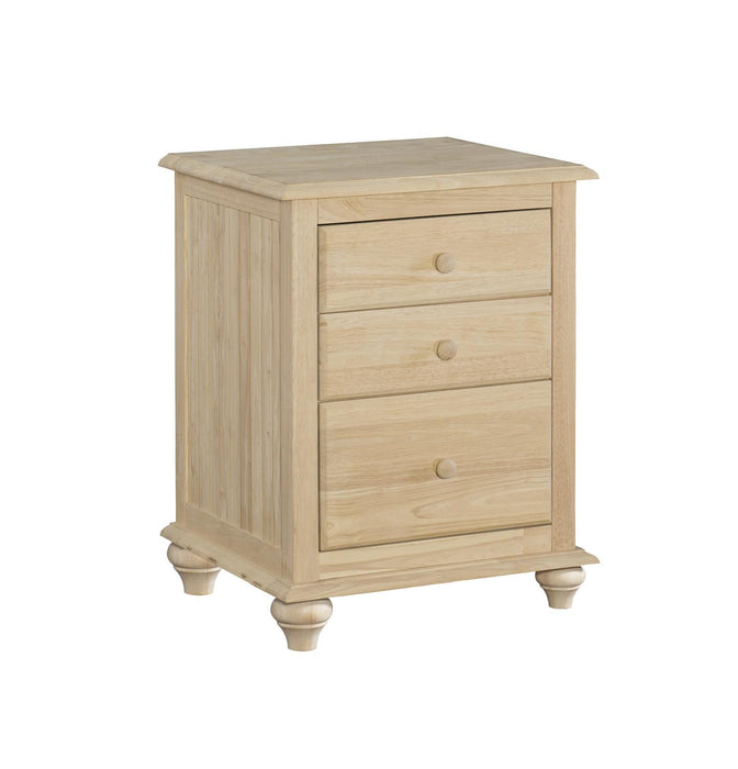 Nightstands Cottage 3-Drawer Nightstand image