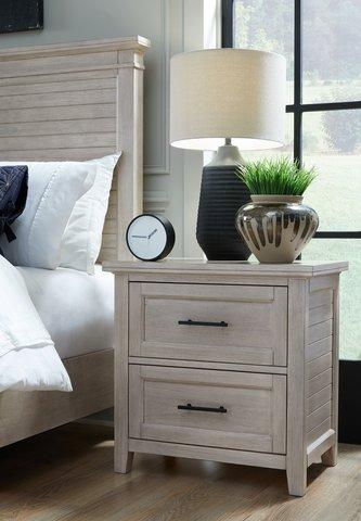 Sanibel 2D Nightstand In Macchiato image