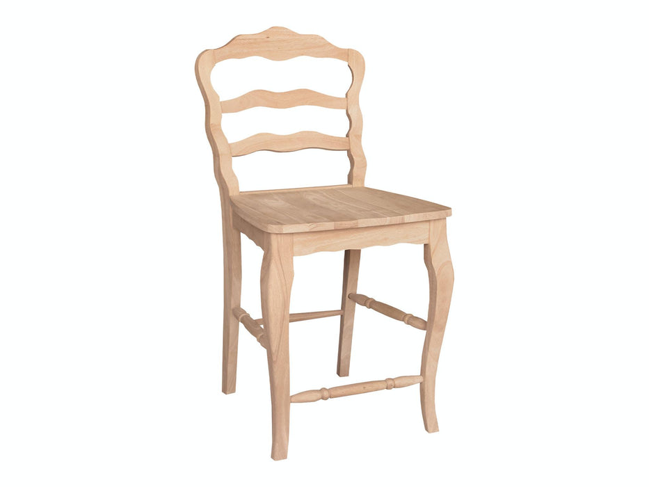 Stools 24'' Versailles Ladderback Counter Stool image