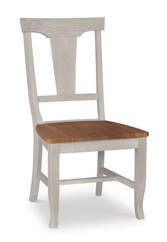 Vista Panelback Chair (Built) In Hickory & Shell image