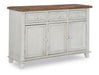 Vista Buffet (Built) In Hickory & Shell image