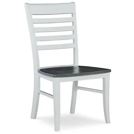 Cosmopolitan Roma Chair, Rta In Heather Gray / White image